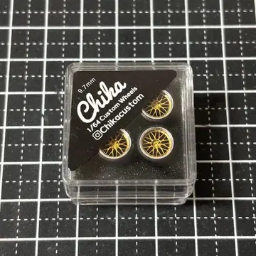 1/64 치카 휠 9.7mm BBS LM 골드
