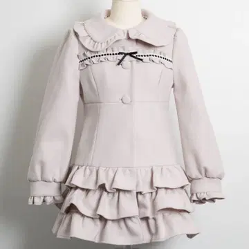 사다리 레이스 티어드 미니 코트