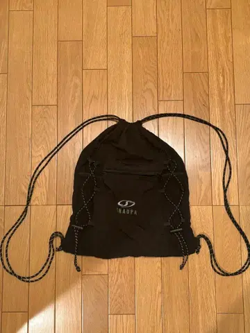 블랙 드로우 스트링 백