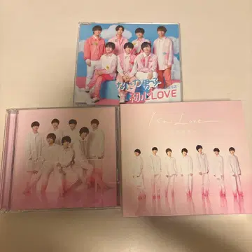 나니와단시 CD 3종 세트 1st love / 초심LOVE