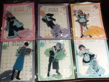 (6명) ALIEN STAGE 에이리언 스테이지 아크릴 스탠드 중국 티르