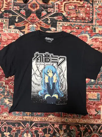 하츠네 미쿠 애니메이션 T셔츠 L