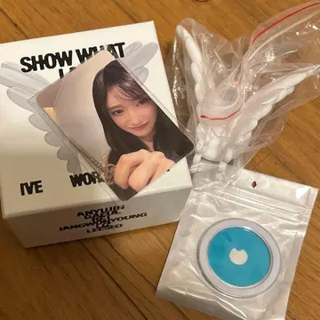 IVE 서울콘 MD 스마트폰 그립 이서 트레이딩 카드 본체 포함