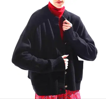 저널 스탠다드 럭스 메리노 텐지쿠 가디건 블랙