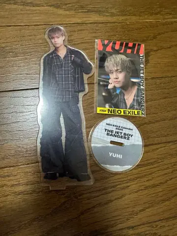 우하라 유히 빅 아크릴 스탠드 달력