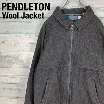 [레어] 펜들턴 70s 빈티지 USA 퓨어 버진 울 블루종