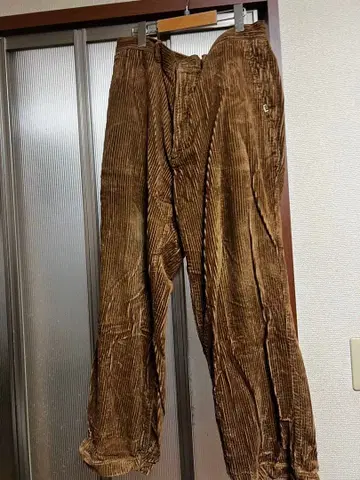 SSZ Laboratory 코듀로이 와이드 팬츠