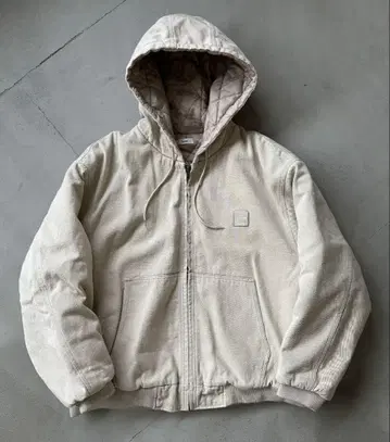 Perushu 케미컬 덕 라이크 후드 블루종