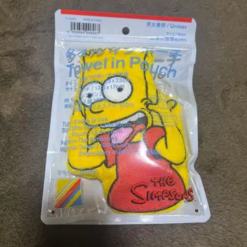 바트 심슨 타월 파우치 23 x 23cm