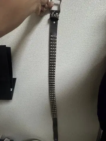 스터드 벨트 가죽 y2k 빈티지