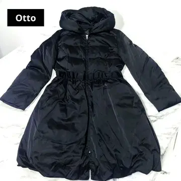 Otto Collection 오토 컬렉션 롱 다운 자켓 블랙