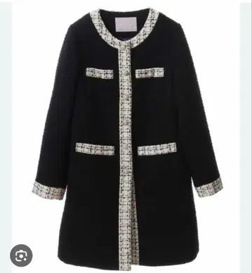 31 Sons de mode 트위드 충전솜 코트