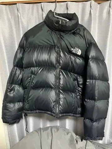 90.s THE NORTH FACE 블랙 다운 자켓