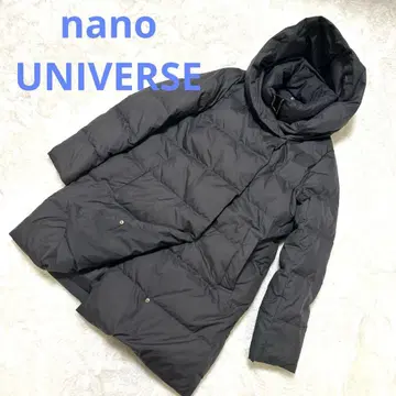 나노 유니버스 LIMONTA 롱 다운 코트 후드 부착 2way