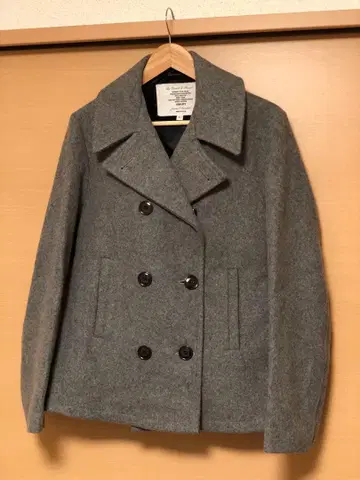 JOURNAL STANDARD 울 더블 브레스트 피 코트