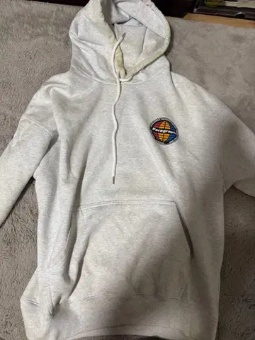 Paragraph 그레이 후드 부착 후드티