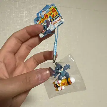 스티치 희귀 레어 지역 한정 족쇄 스트랩 디즈니 당시 물품