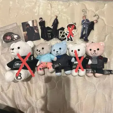 곰 봉제 인형 5체 세트