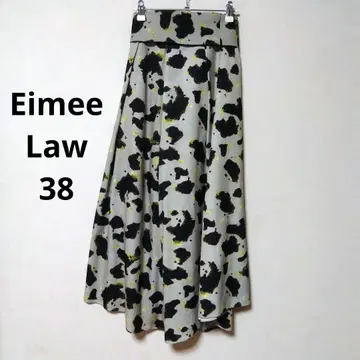 Eimee Law 에이미 로우 카머 벨트 부착 롱 플레어 스커트 38