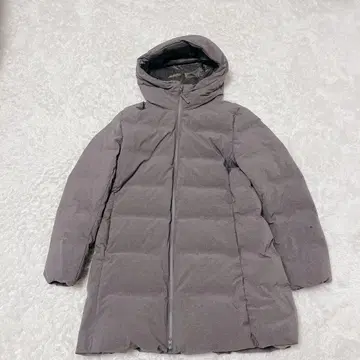 유니클로 풀 집업 심리스 다운 숏코트