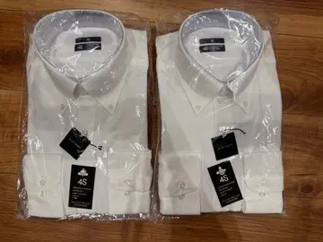 화이트 포멀 Y셔츠 2장 세트 L82 사이즈 긴팔 슈퍼 논다리미