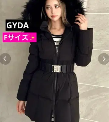 GYDA 제이다 2024 벨트 포함 롱 다운 코트