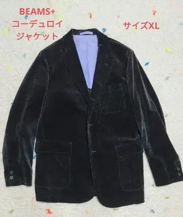 코듀로이 테일러드 자켓 블랙 계열