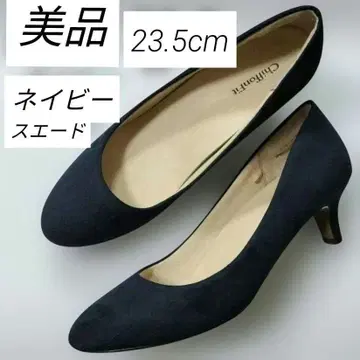 새상품급 ChiffonFit 네이비 펌프스 23.5cm