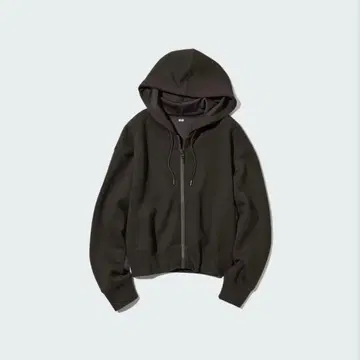 UNIQLO 드라이 맨투맨 크롭 후드티 셋업