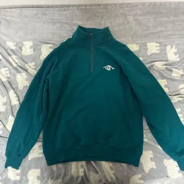 UMBRO x BAYFLOW 로고 하프 지퍼 풀오버