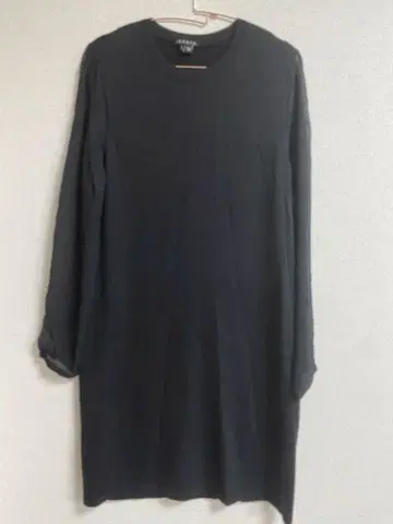 [ 새상품급 ] Theory 니트 원피스 울 실크 실크 블랙 S 시어
