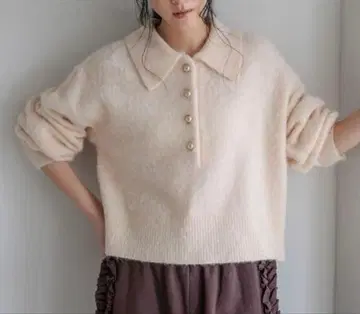 폴로 니트 풀오버 LS 로리즈팜 미사용 새상품 이번 시즌 신상