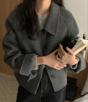 숏 기장 코트 (스텐카라 코트)