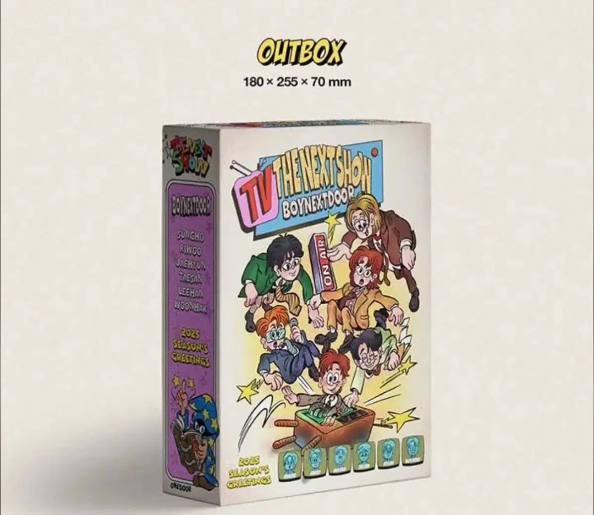 Boynextdoor 2025 season's greetings full set + pre-order benefit