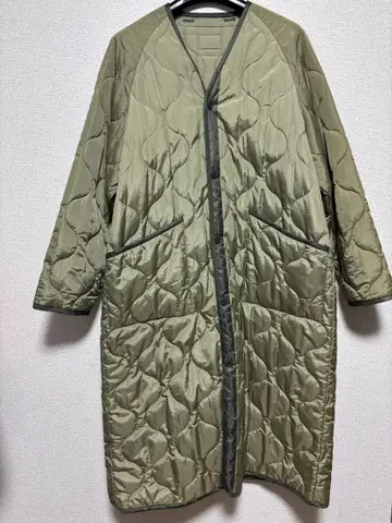 HYKE 퀼팅 자켓 XX-Large 올리브 그린