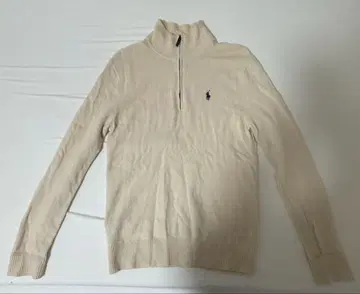 폴로 랄프로렌 하프 지퍼 니트