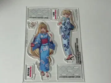 어서 오세요 실력지상주의 교실에 2학년 편 클리어 스탠드 새상품