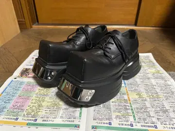 (GRANCY) 메탈 부츠 가죽 신발 size/40