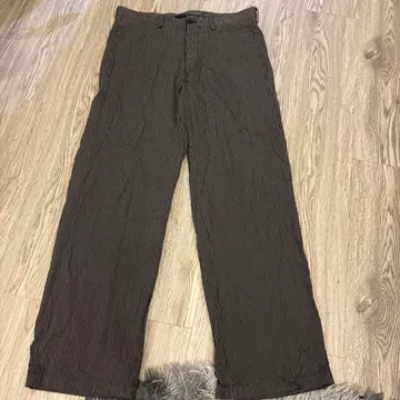 Armani 스트라이프 워크 팬츠 L 사이즈