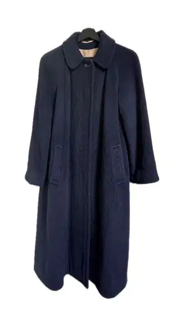 Aquascutum 추정 70s 잉글랜드 카멜 울 모헤어 코트