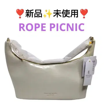 [ 새상품 ] ROPE PICNIC 핸드백 바닥 있음 여성용 경량