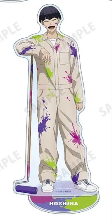 괴수8호 페인트스타일ver. BIG아크릴 스탠드 호시나 소우시로