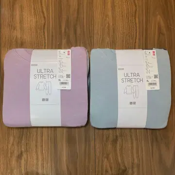미사용 작년 구매 유니클로 울트라 스트레치 세트 XL 블루&퍼플 2점