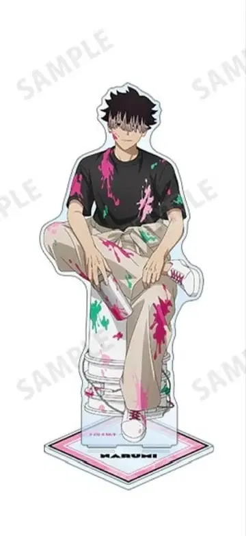 괴수 8호 페인트 스타일 ver. 특대형 아크릴 스탠드 나루미 겐