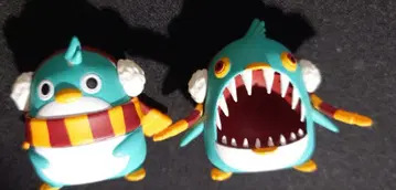 펭귄형 피규어 2체 세트