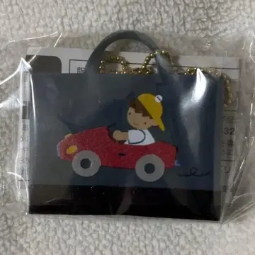 파밀리아 캡슐 토이 미니 데님백 참 블랙