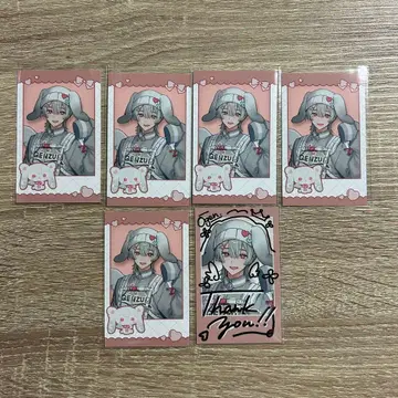 니지산지 Angelic Dream 폴라로이드풍 카드 현월등사로