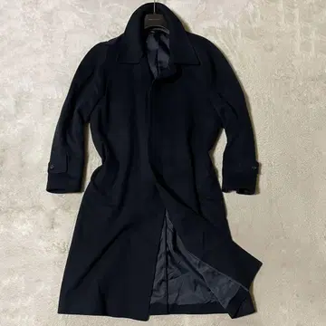 캐시미어 100% 손바느질 스텐카라 코트 A5/M 네이비 컨디션 최상