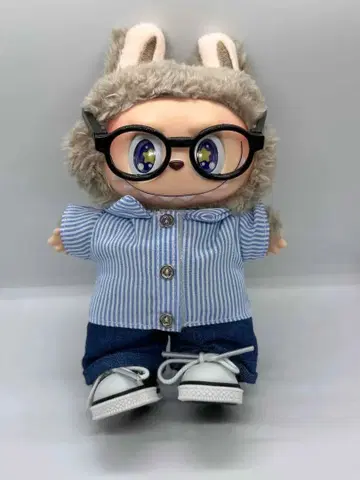 labubu zimomo 토끼 귀 달린 봉제 인형