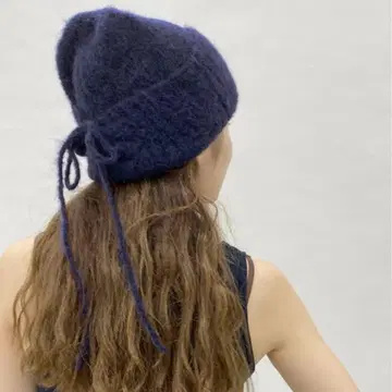 EDIT. FOR LULU 알파카 MIX 샤기 니트 캡